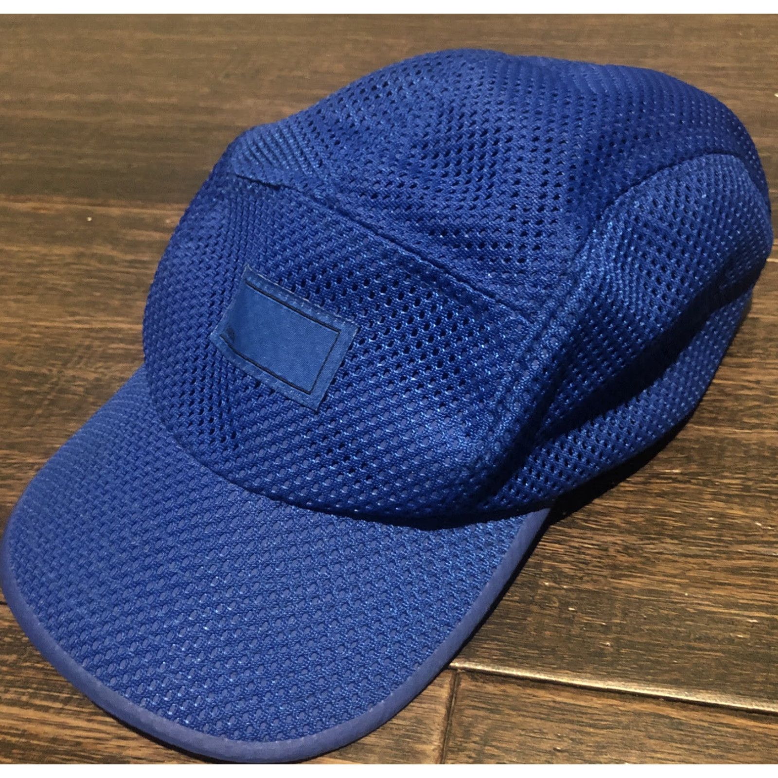 Vintage Blend rosin headware Blue Polyester Blend Adjustable Hat Men Adjustable Blue Hat Size ONE SIZE - 5 Thumbnail