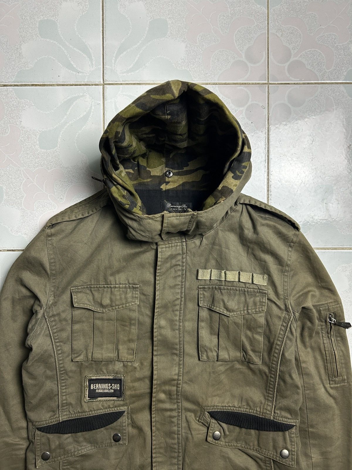 Le Grande Bleu (L.G.B.) Berning Sho Japan Bono jacket Camo LGB style Size US M / EU 48-50 / 2 - 14 Thumbnail