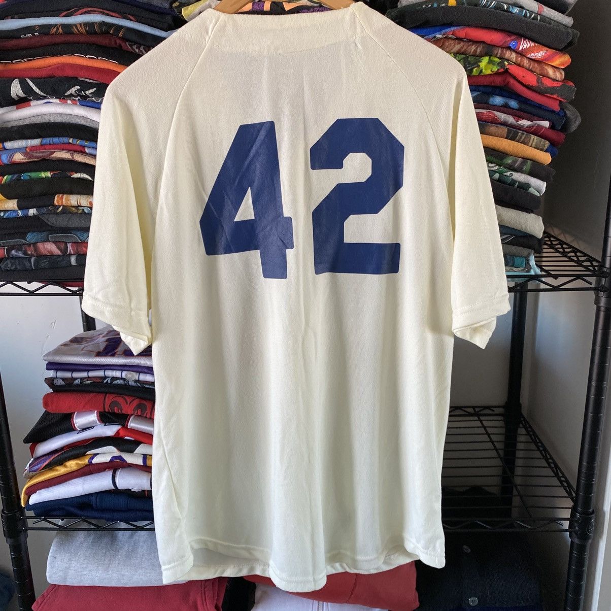 MLB Los Angeles Dodgers Baseball Jersey Jackie Robinson #42 Size US M / EU 48-50 / 2 - 4 Thumbnail
