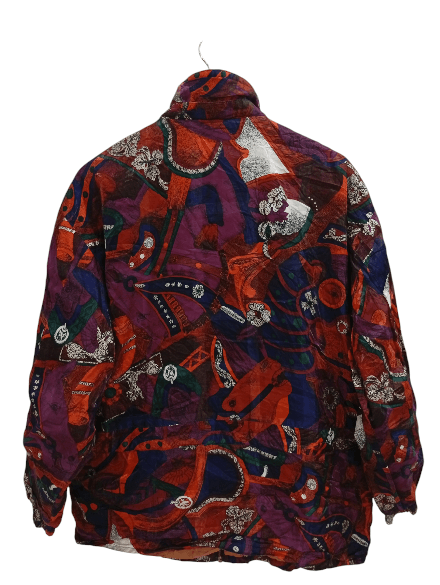 Vintage × Yamaha 🔥🔥Vintage Yamaha Ladies Full Print Jacket Size XL / US 12-14 / IT 48-50 - 20 Thumbnail