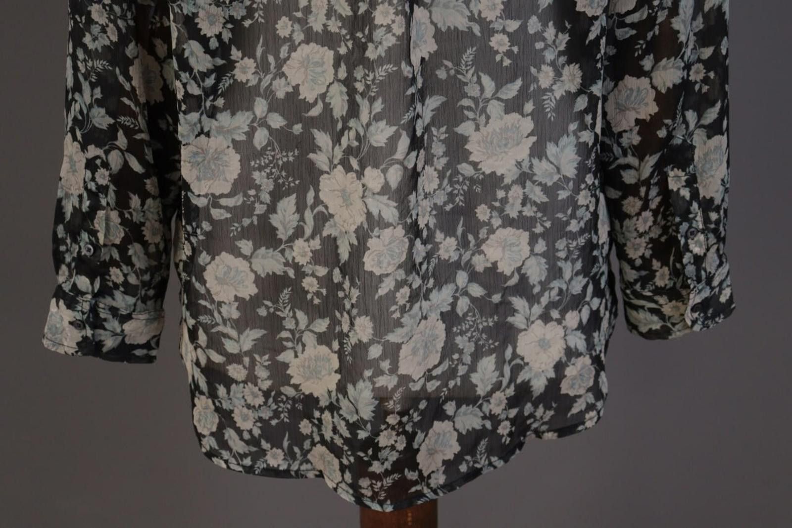 Denim & Supply Ralph Lauren Denim & Supply Ralph Lauren Balck Floral Shirt Size S Size S / US 4 / IT 40 - 11 Thumbnail
