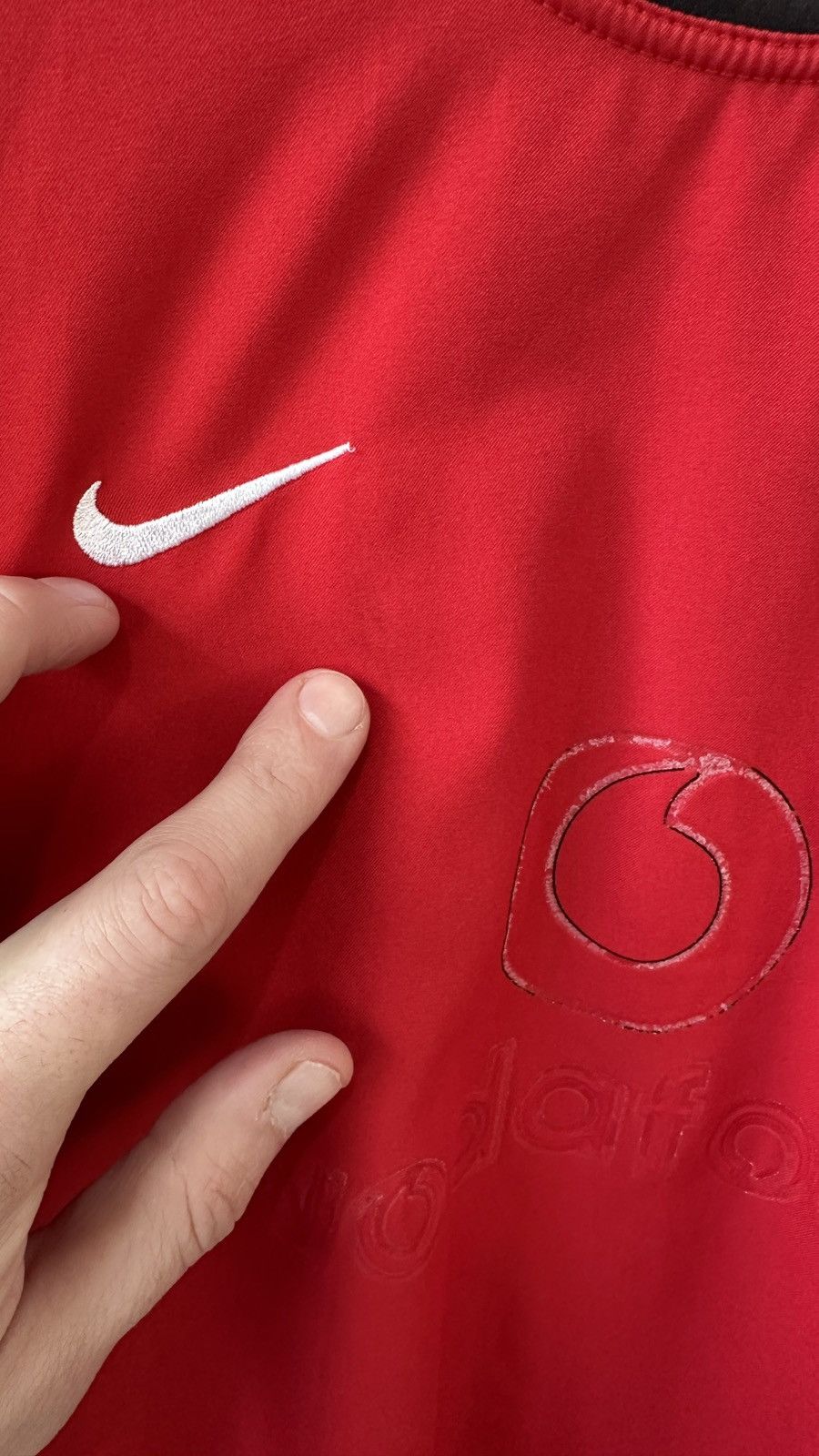 Nike Manchester United 2002-04 Home Football Shirt Nike XL Boys Size US S / EU 44-46 / 1 - 3 Thumbnail