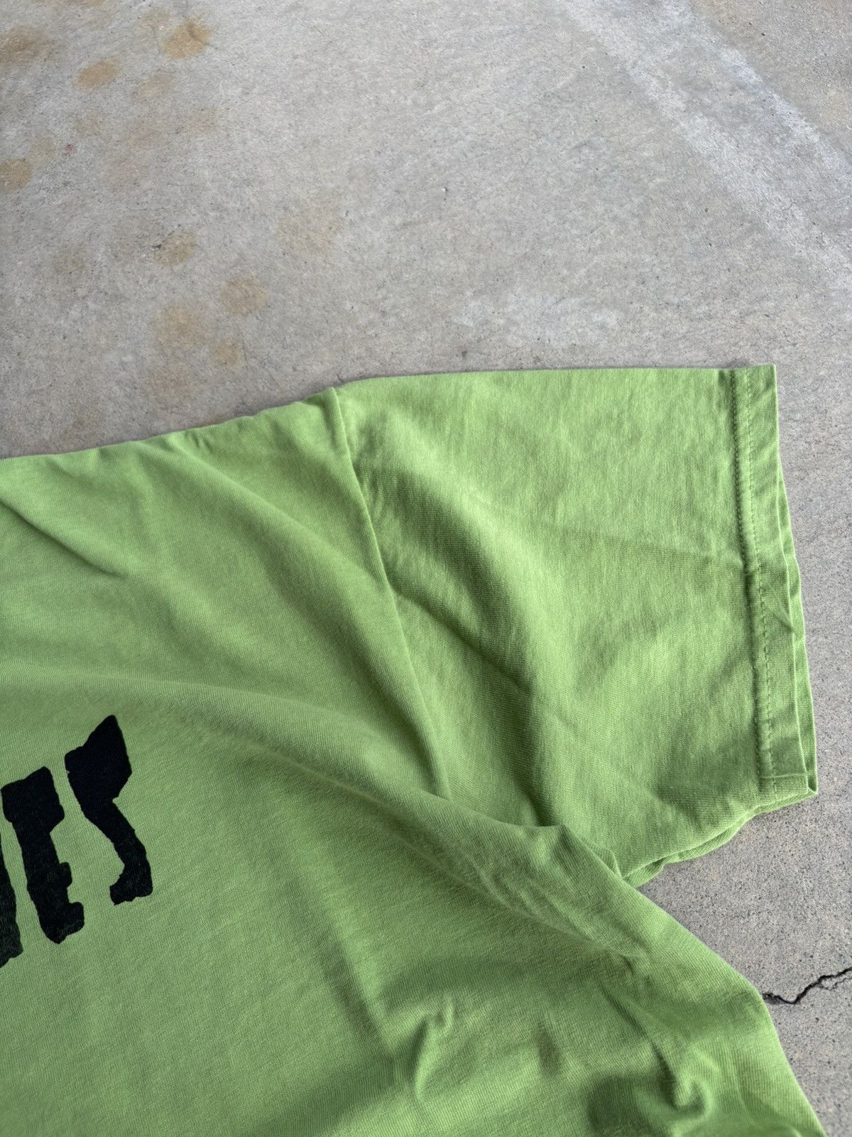 Band Tees × Vintage Crazy Deftones X Creature Skateboards Boxy Lime Green Tee Size US XL / EU 56 / 4 - 5 Thumbnail