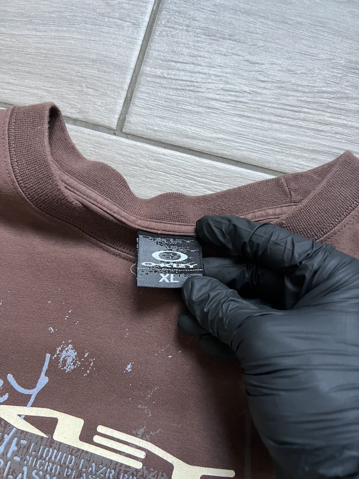 Oakley Oakley Long Sleeve Center Logo Embroider Chocolate Size US XL / EU 56 / 4 - 9 Thumbnail
