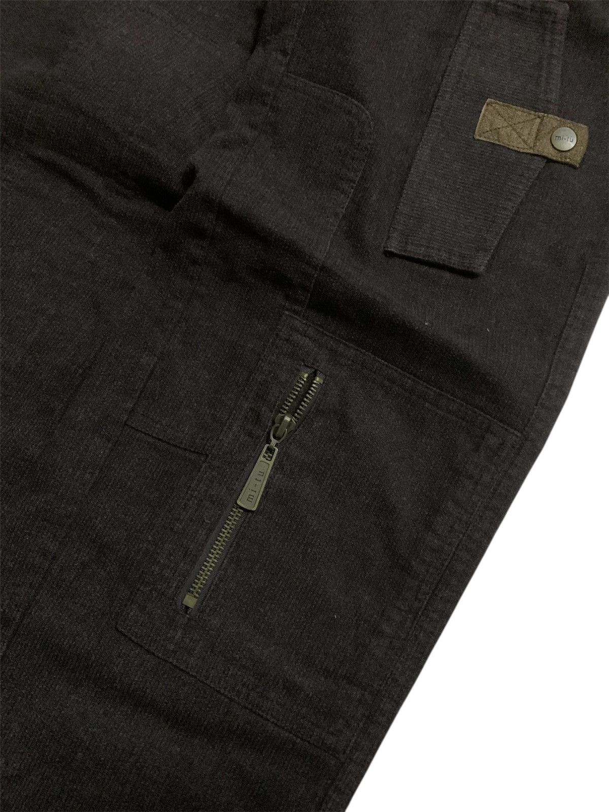 Japanese Brand 💥Avant-Garde Japanese Designer Mi-tu Cargo Pant Size 26" / US 2 / IT 38 - 7 Thumbnail