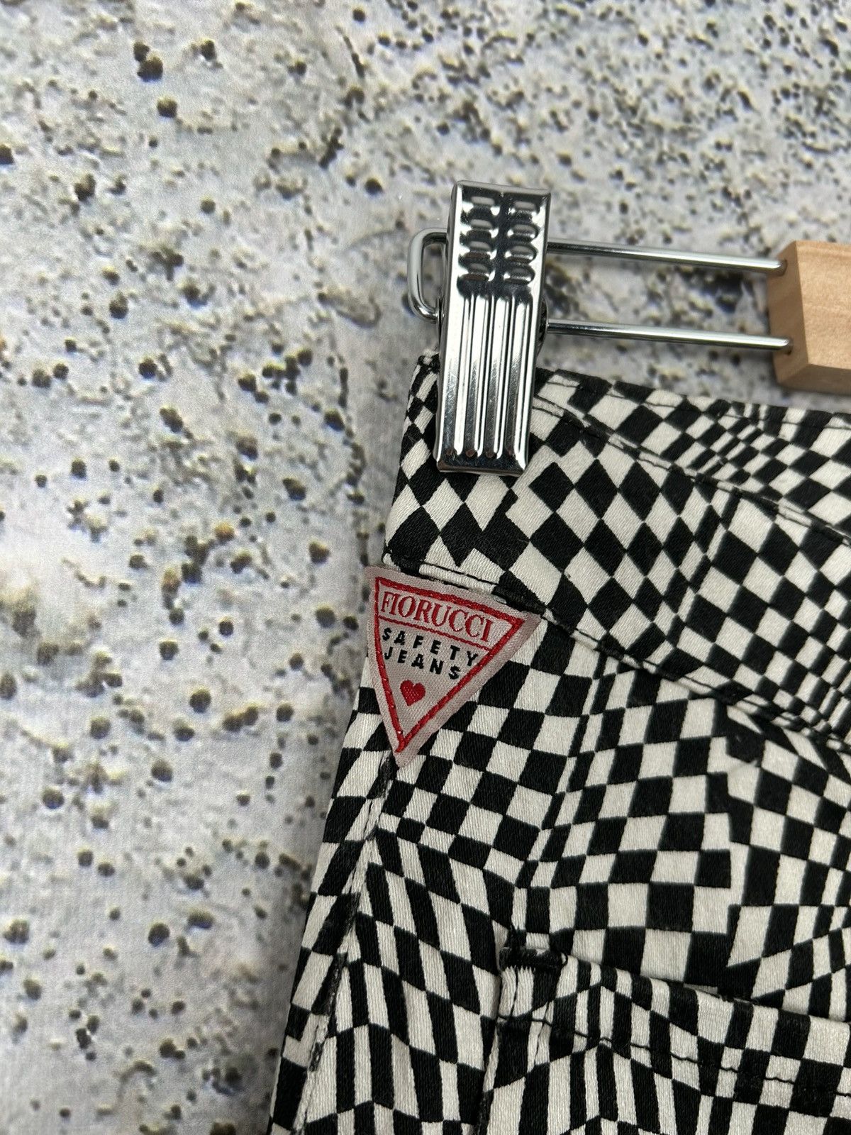 Fiorucci Vintage Fiorucci Made in Italy Viscose Avantgarde Pants 90s Size US 28 / EU 44 - 5 Thumbnail