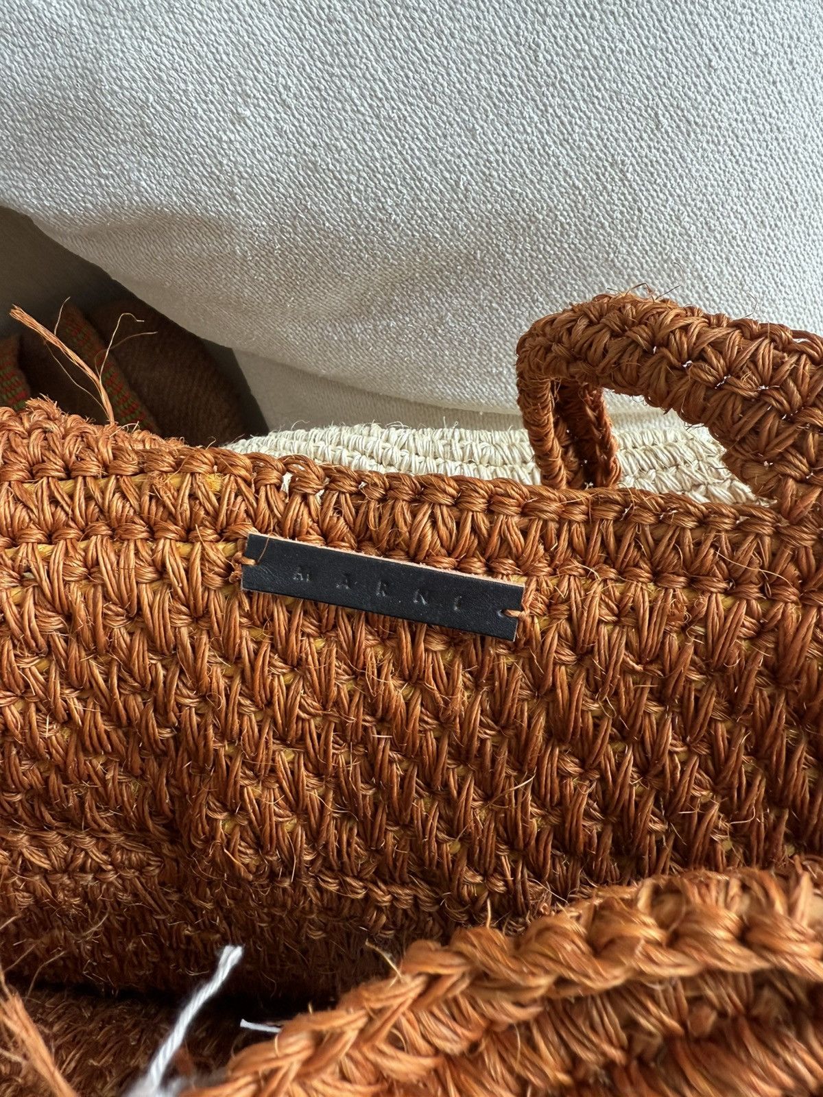 Marni BNWT Marni Market tassel crochet large Bag Size ONE SIZE - 3 Thumbnail