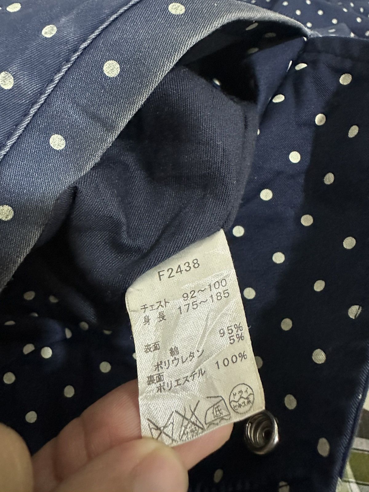 Fred Perry Fred Perry Parka Jakcet Fishtail Design PolkaDot Reversible Size US S / EU 44-46 / 1 - 8 Thumbnail