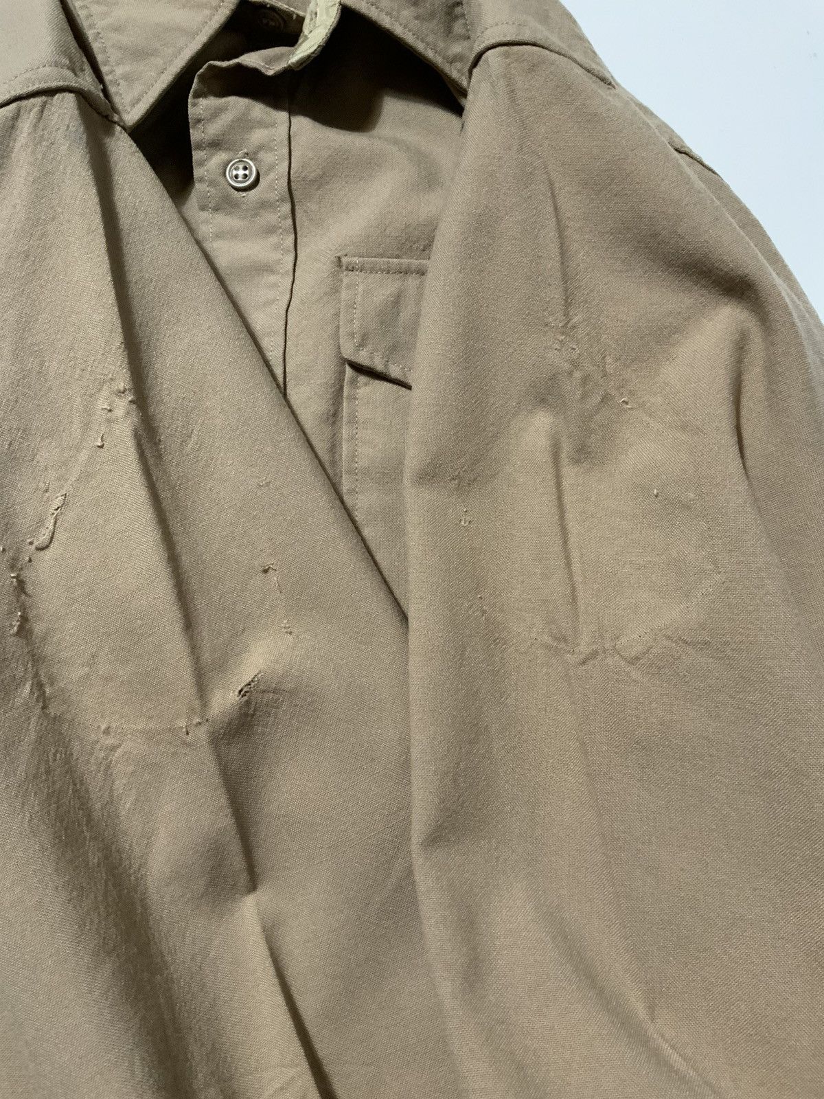 Vintage Vintage 60s 70s Wool Military USMC Marines US Army Shirt Size US S / EU 44-46 / 1 - 6 Thumbnail