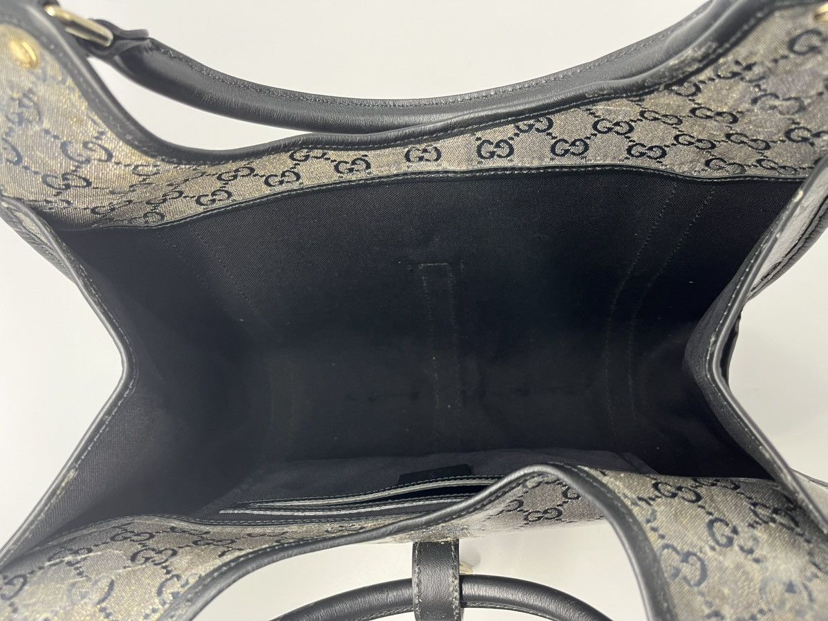 Gucci GUCCI Crystal Monogram Medium Joy Shoulder Bag Black Size ONE SIZE - 24 Thumbnail