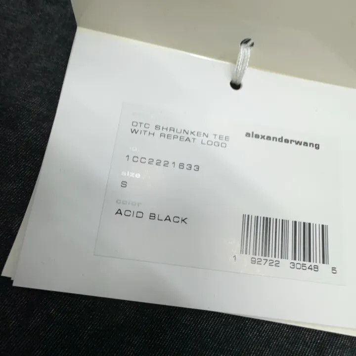 Alexander Wang Alexander Wang Black Short Sleeve T-Shirt - Size S / US 4 / IT 40 - 7 Thumbnail