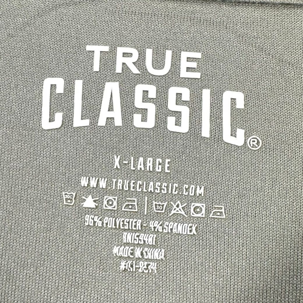 Vintage True Classic T-Shirt Adult XL Grey Crew Neck Short Sleeve Tee Outdoor Mens NEW Size US XL / EU 56 / 4 - 4 Thumbnail