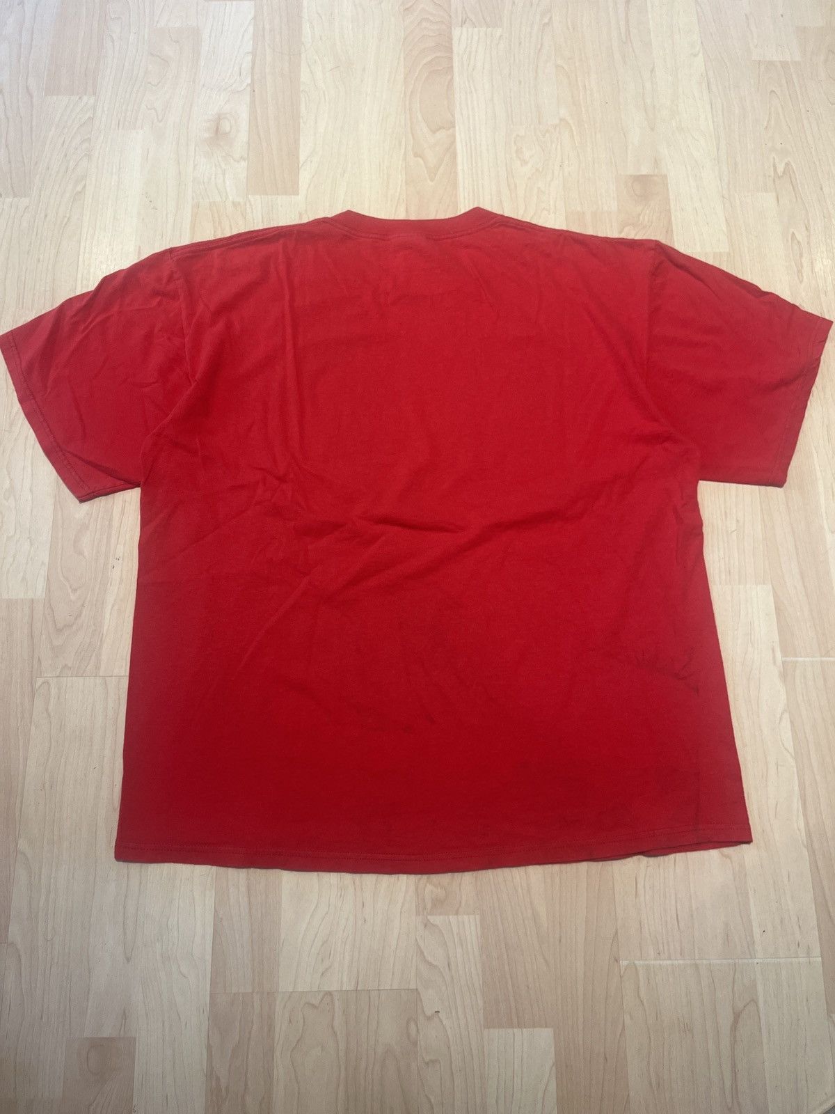 CSA × NBA × Vintage Vintage 90s red Chicago Bulls Locker Room CSA t-shirt Size US XL / EU 56 / 4 - 4 Thumbnail