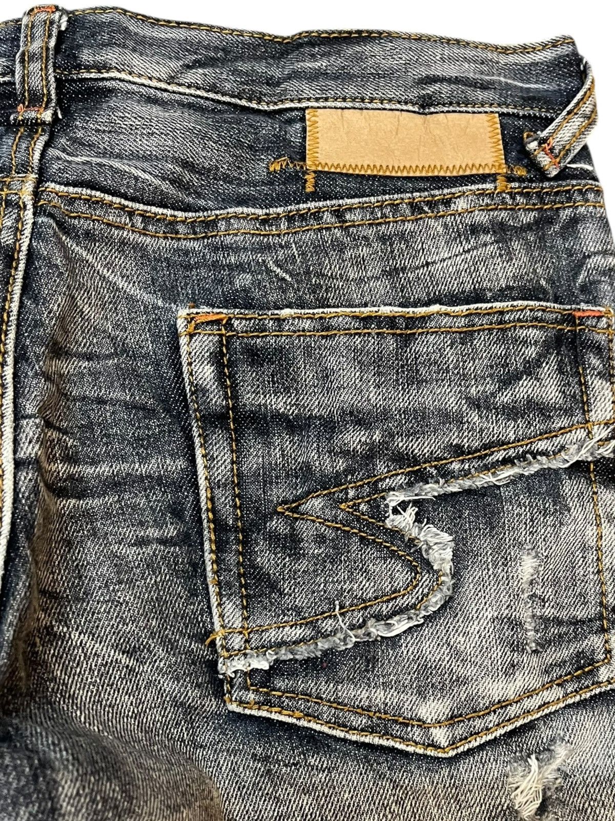 semanticdesign Vintage Semantic Design Shorts Grunge Distressed Denim Size US 29 - 6 Thumbnail
