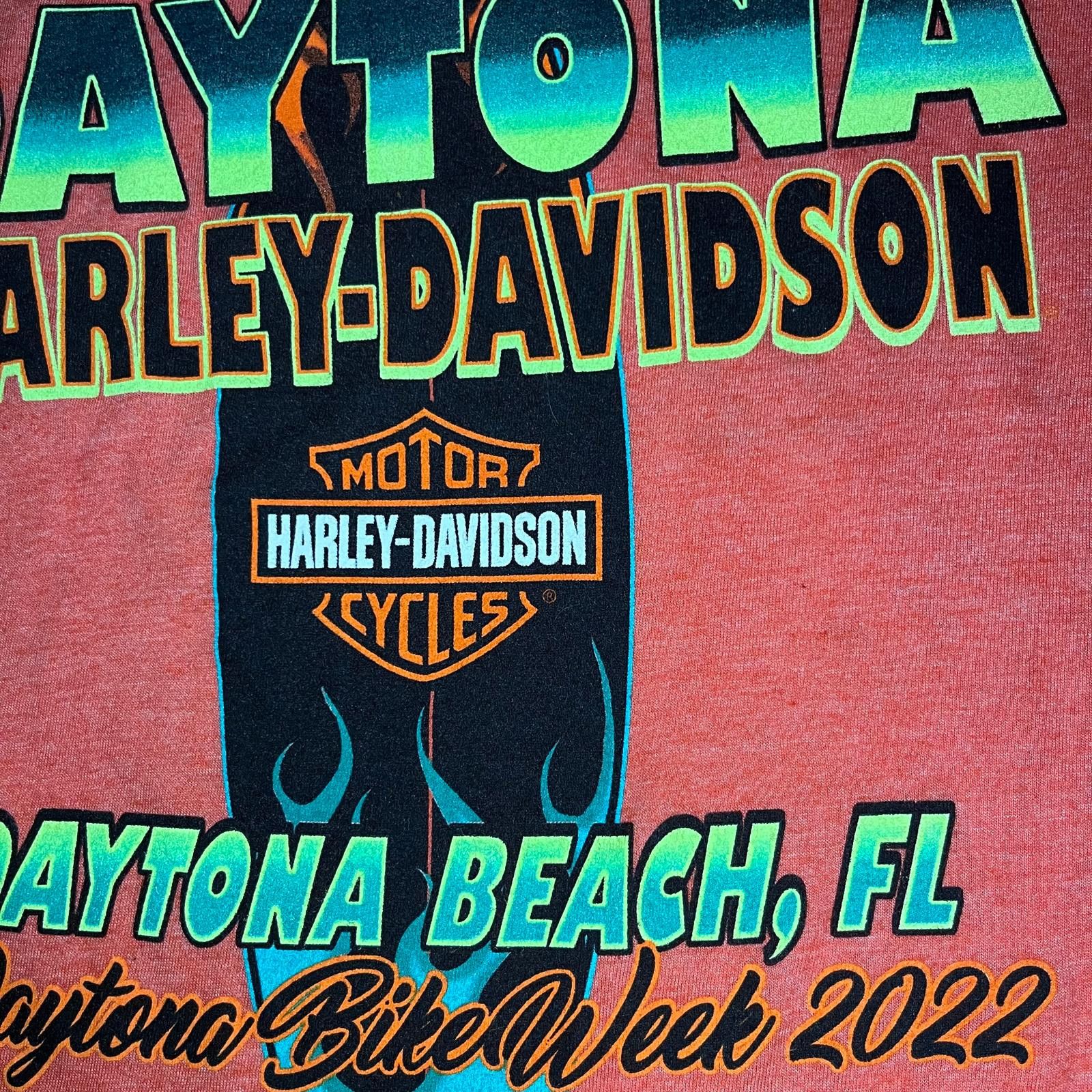 Harley Davidson 🌴 Harley-Davidson Tiki Tee – Size XXXL Size US XXL / EU 58 / 5 - 5 Thumbnail