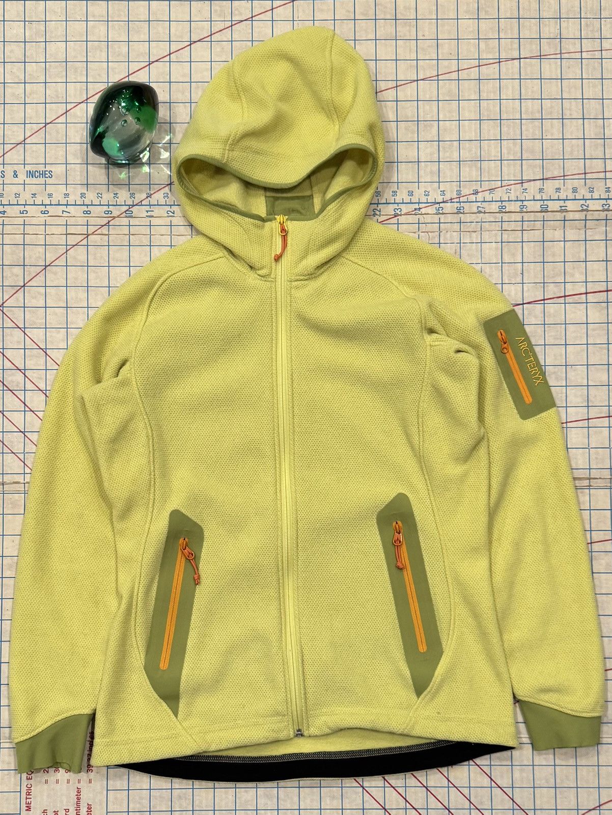 Arc'teryx Arc’teryx Women’s Fleece Hoodie Full Zip Yellow Size Medium Size M / US 6-8 / IT 42-44 - 2 Thumbnail