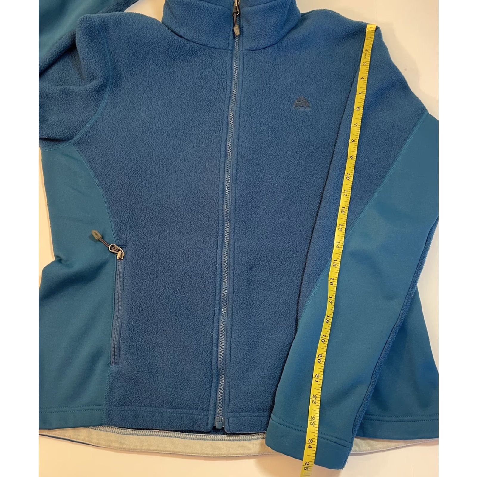 Nike ACG VINTAGE Nike ACG Womens Jacket 90s Fleece Full Zip Blue Pockets L Mens? Girls? Size L / US 10 / IT 46 - 6 Thumbnail