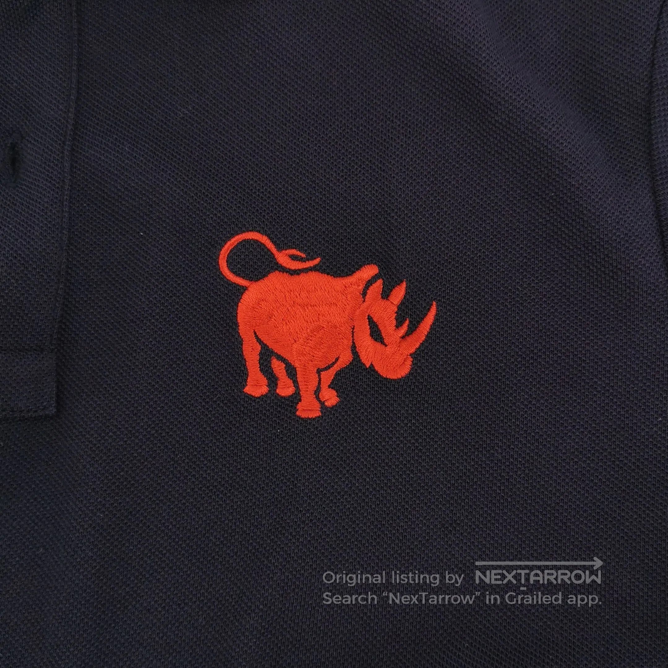 Prada Prada Men's Red Colorblock Collar Polo Shirt. Size US M / EU 48-50 / 2 - 1 Thumbnail