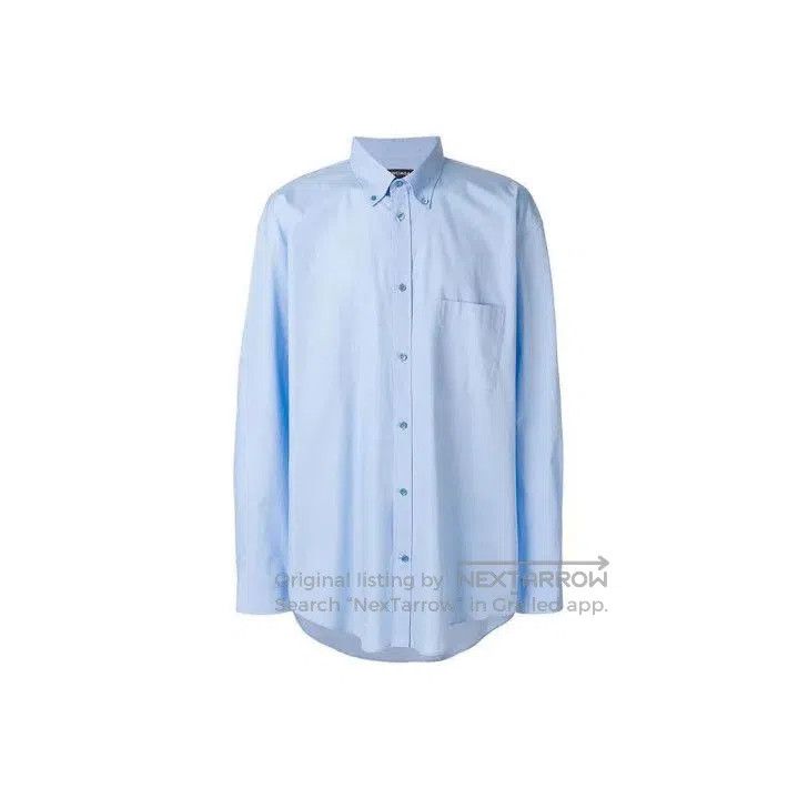 Balenciaga Balenciaga Lightweight Casual Long Sleeve Shirt. Size US M / EU 48-50 / 2 - 1 Thumbnail