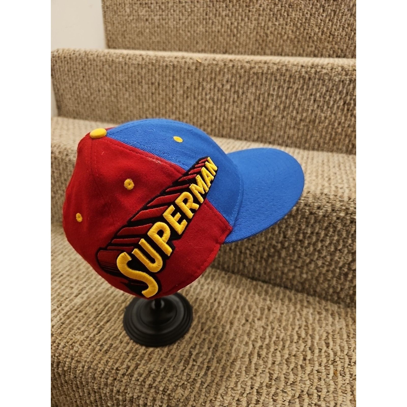 New Era New Era DC Comics Superman fitted baseball cap Size 7 1/2 Size ONE SIZE - 1 Thumbnail