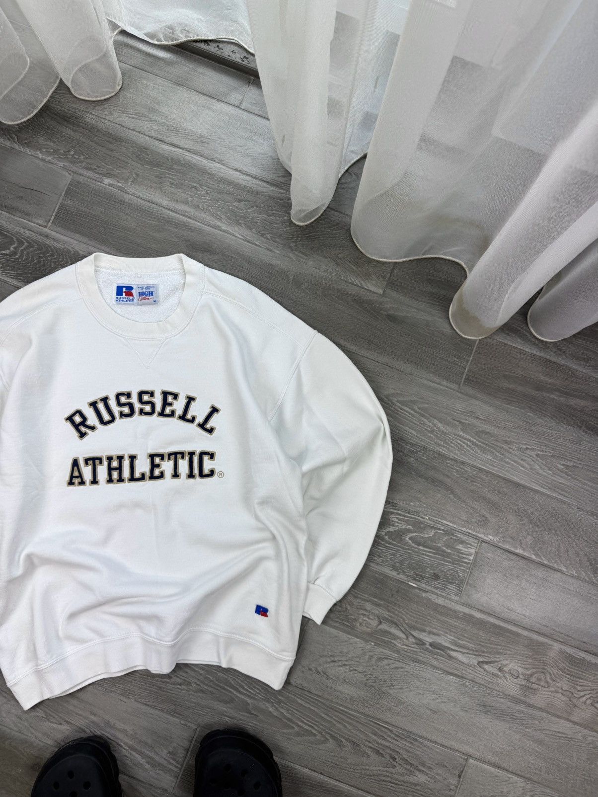 Other Vintage Russell Athletic Sweatshirt Big Centre Logo Crewneck Size US M / EU 48-50 / 2 - 3 Thumbnail