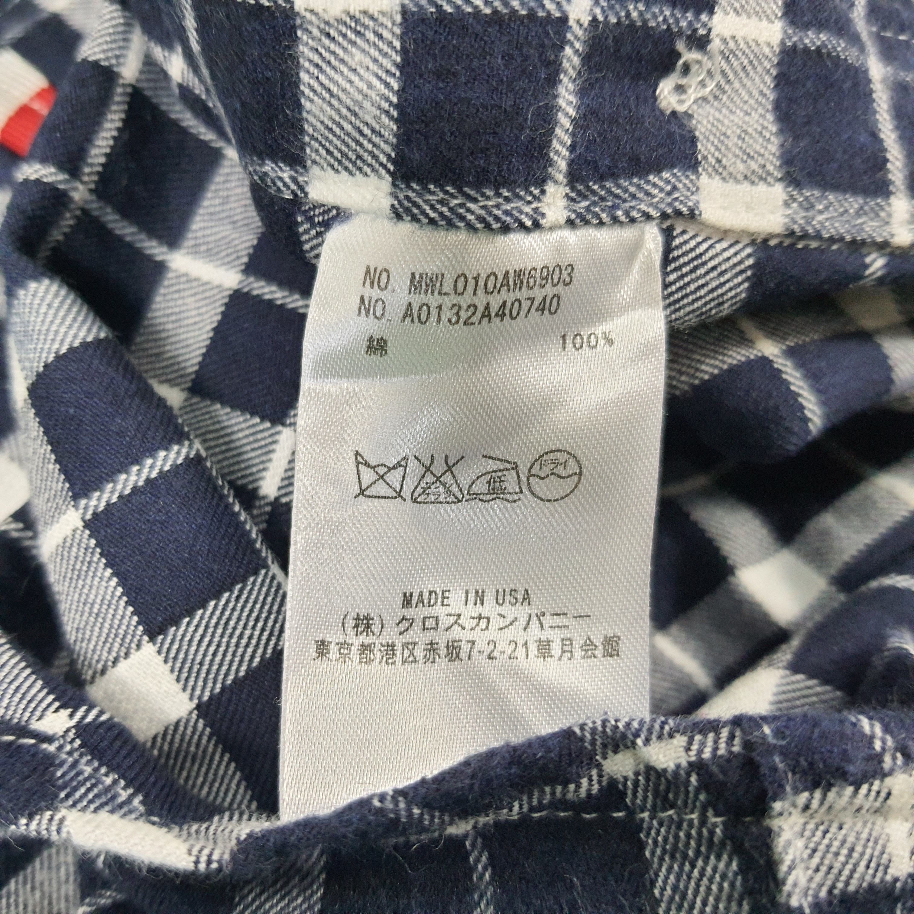 Japanese Brand Vintage Thom Browne New York Button Up Long Sleeve Shirt Size US S / EU 44-46 / 1 - 7 Thumbnail