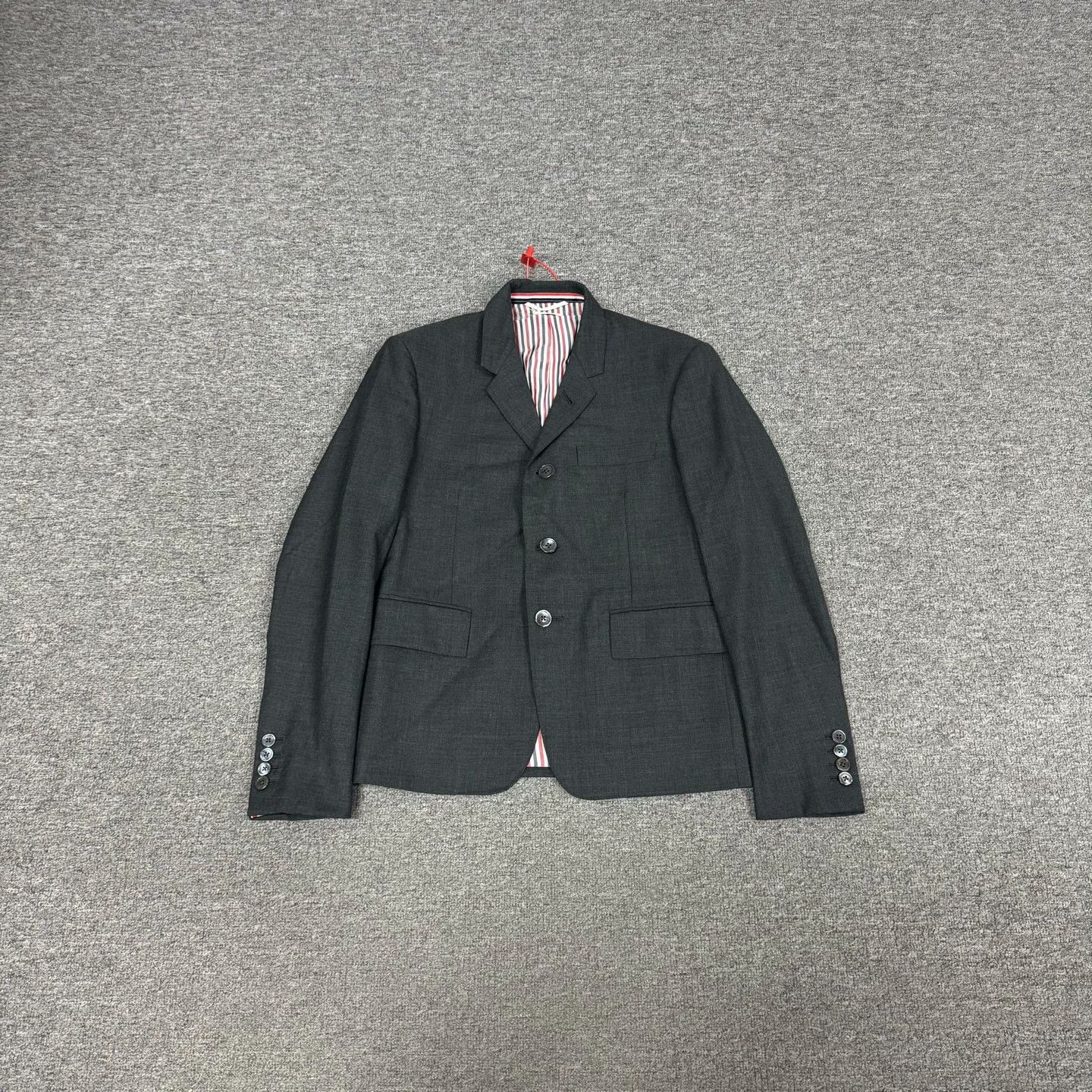 Thom Browne Thom Browne Wool Blazer Size 0 Size US XXS / EU 40 - 1 Thumbnail