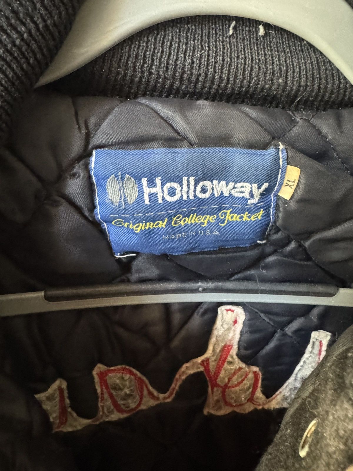 Holloway Vintage Letterman Jacket Size US XL / EU 56 / 4 - 3 Thumbnail