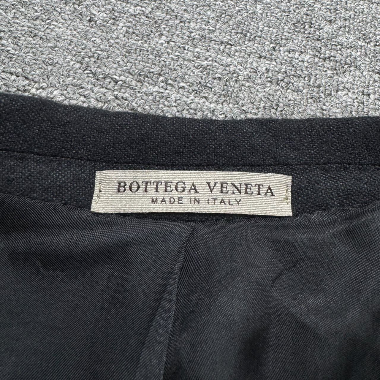 Bottega Veneta Bottega Veneta Linen Wool Blend Blazer. Size US L / EU 52-54 / 3 - 3 Thumbnail