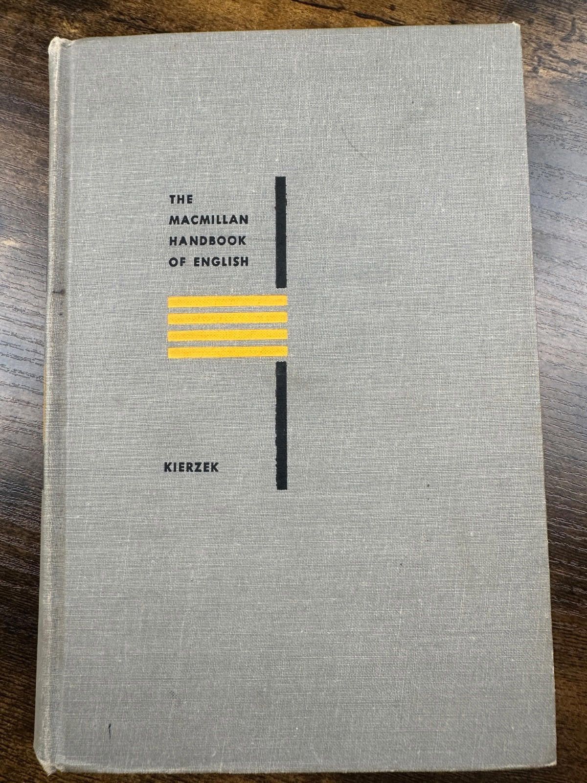 Other The Macmillan Handbook of English by Kierzek - 3rd Edition Size ONE SIZE - 1 Thumbnail