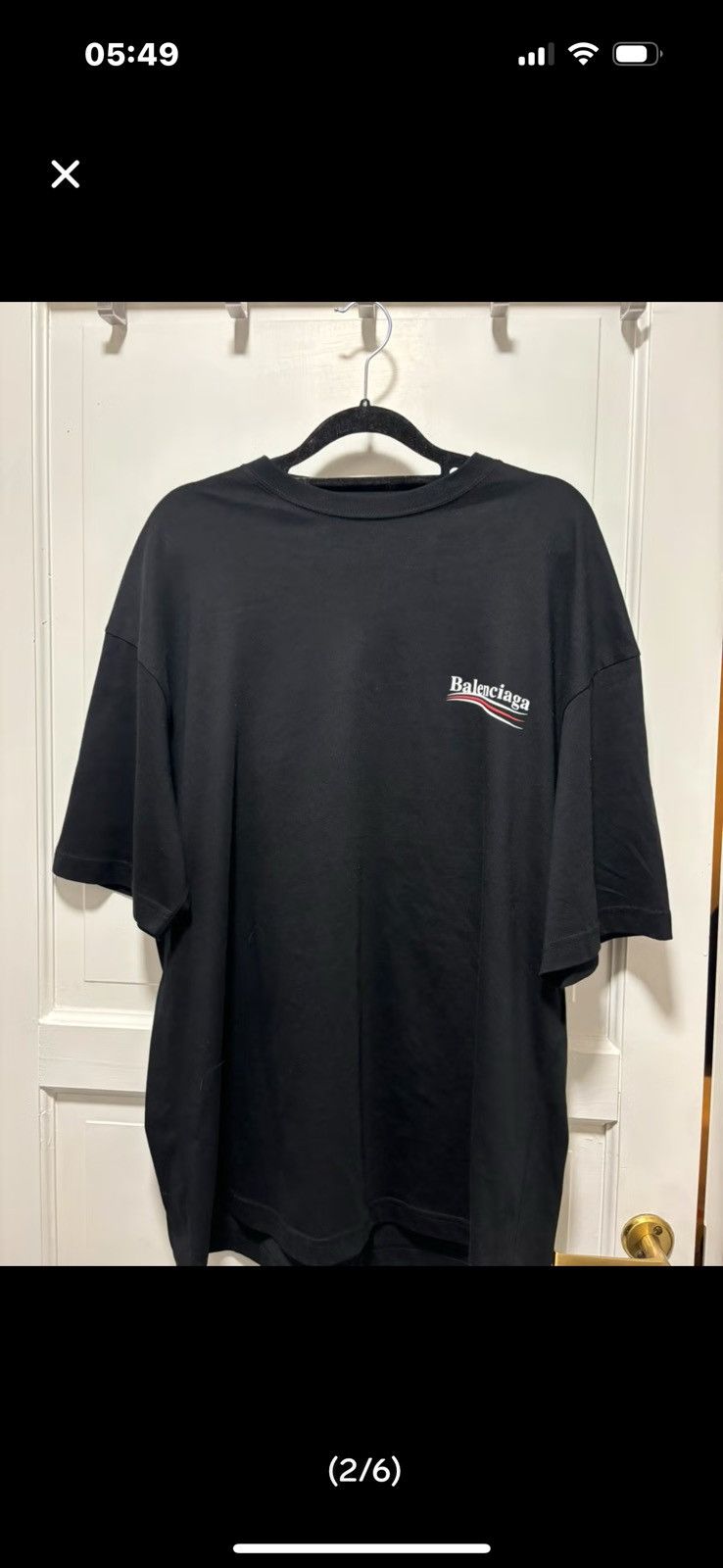 Balenciaga Balenciaga campaign tee Size US S / EU 44-46 / 1 - 2 Thumbnail