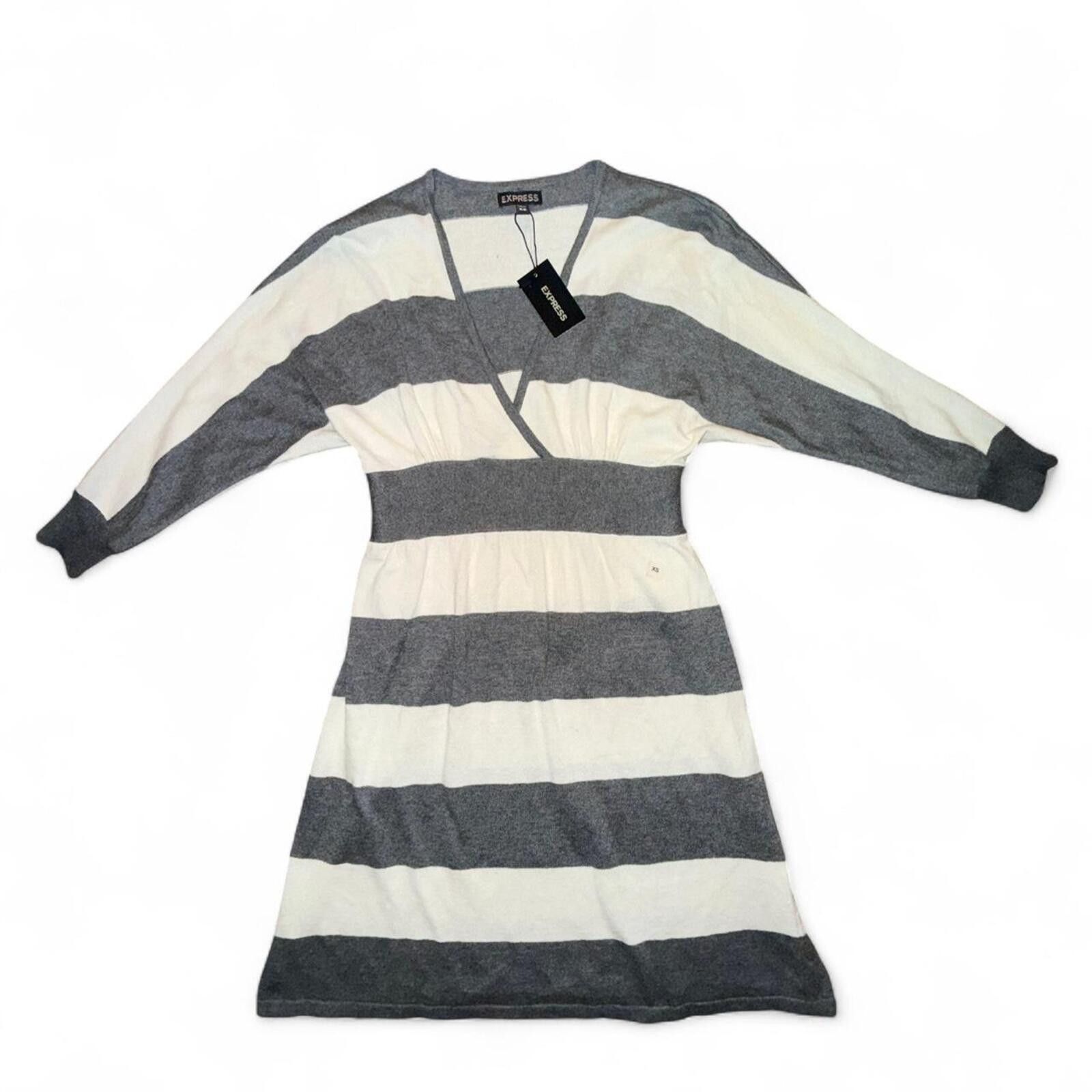 Express Express Striped Mini Dress Size S / US 4 / IT 40 - 3 Thumbnail