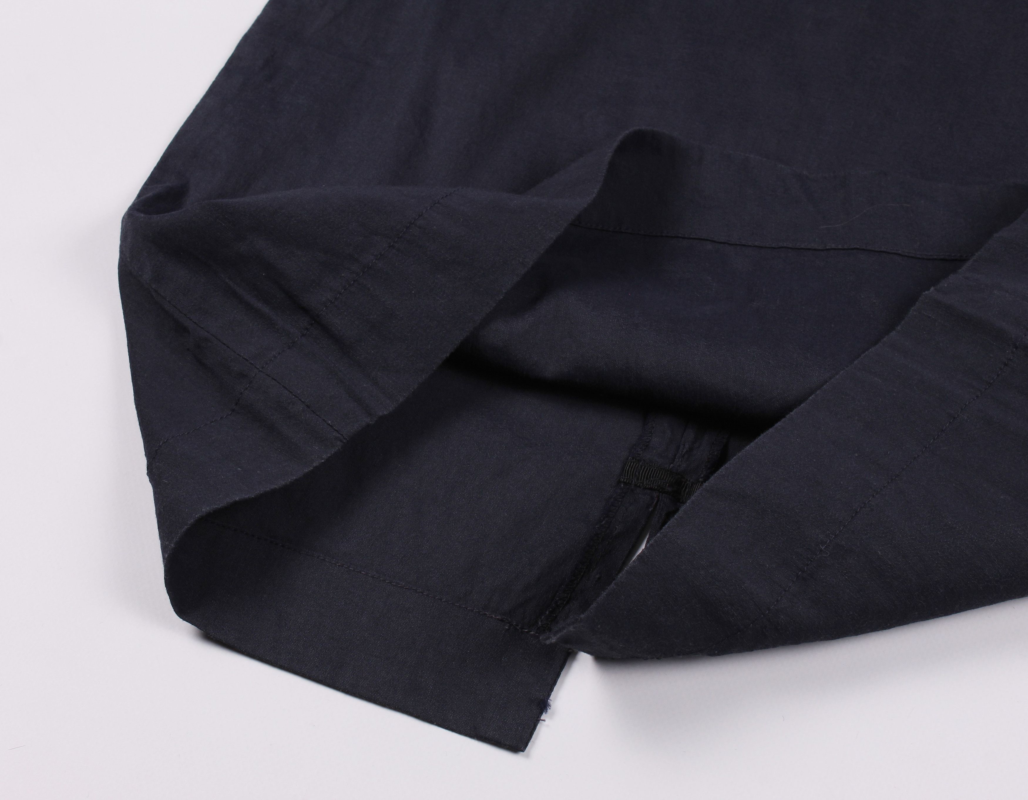 Annette Gortz Annette Gortz Navy Linen Blend Pencil Skirt Size 30" / US 8 / IT 44 - 3 Thumbnail