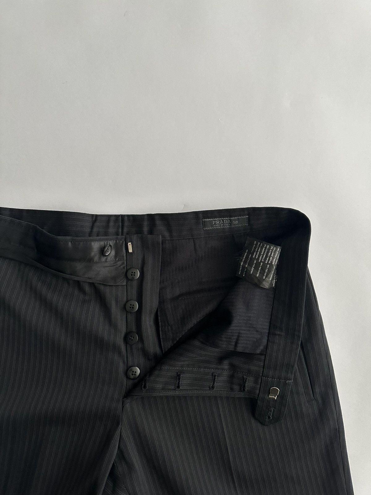 Prada Prada FW02 Inside Out Wool Pants Size US 32 / EU 48 - 8 Thumbnail