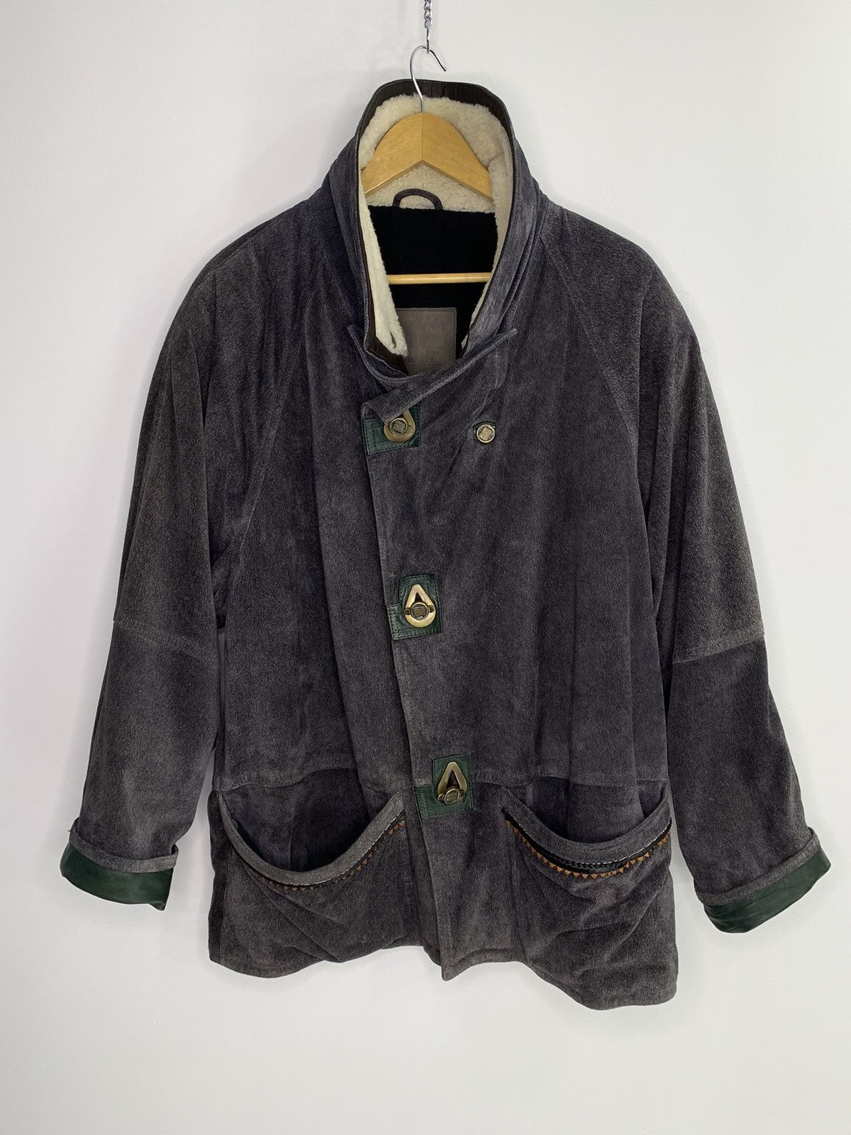 Marithe + Francois Girbaud Very Rare Marithe Francois Girbaud Cuir Ruffo Leather Jacket Size US L / EU 52-54 / 3 - 3 Thumbnail