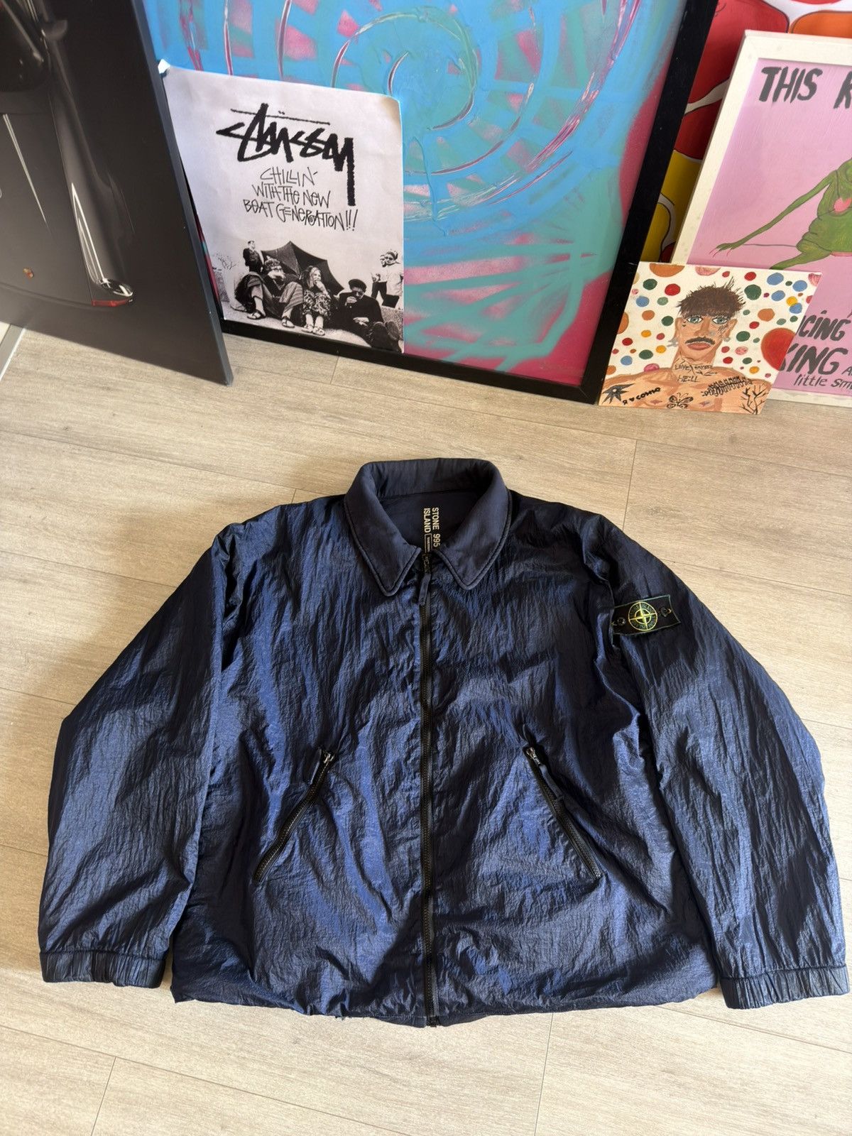 Stone Island Stone island thermical lining reversible jacket AW95-96 Size US XXL / EU 58 / 5 - 1 Thumbnail