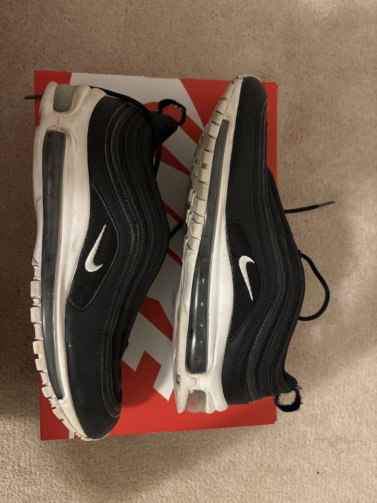 Nike Black Air Max 97 Size US 9.5 / EU 42-43 - 1 Thumbnail