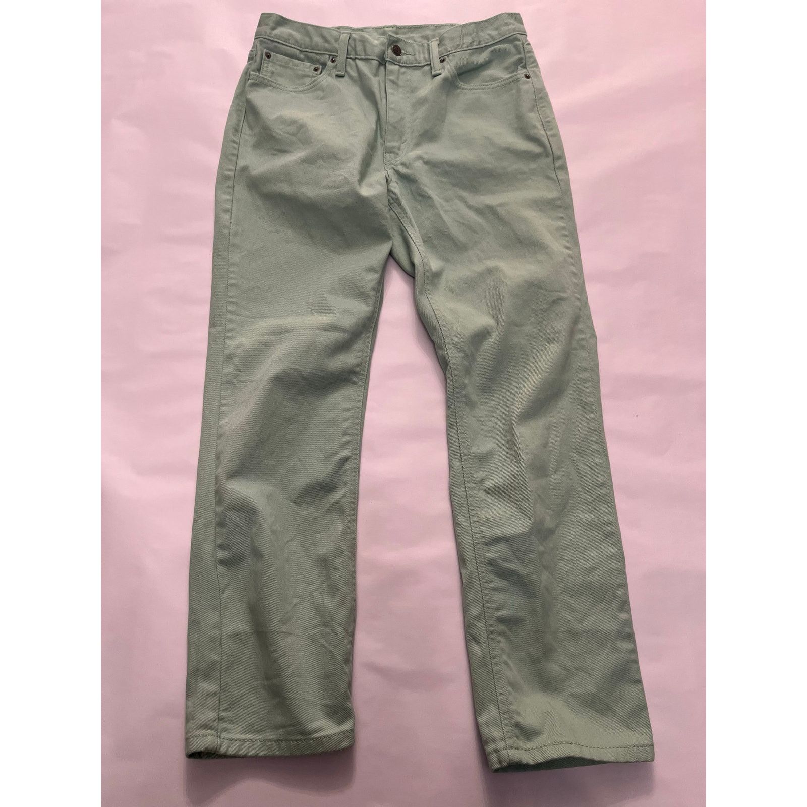 Levi's Levis Mens 541 Jeans Athletic Fit Stretch Green Size 33x32 Size US 33 - 1 Thumbnail