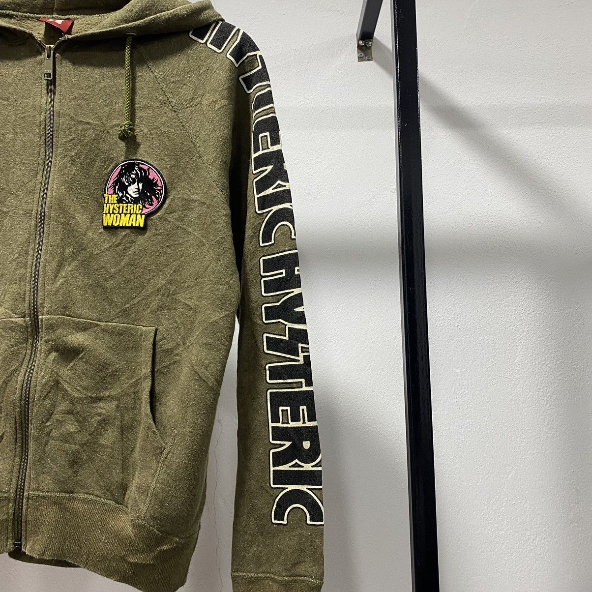 Hysteric Glamour Sickkk☠️ Hysteric Glamour Spellout Women Zipper Hoodie Punk Size US S / EU 44-46 / 1 - 4 Thumbnail
