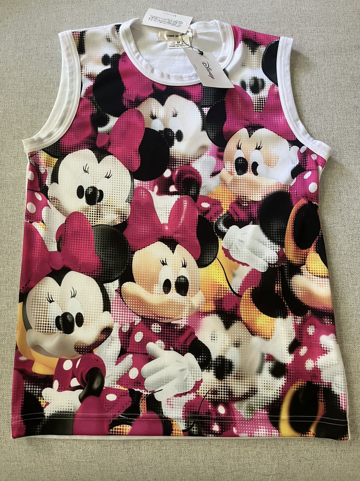 Comme des Garcons × Disney CDG Mickey Mouse Tank Top Size M / US 6-8 / IT 42-44 - 1 Thumbnail