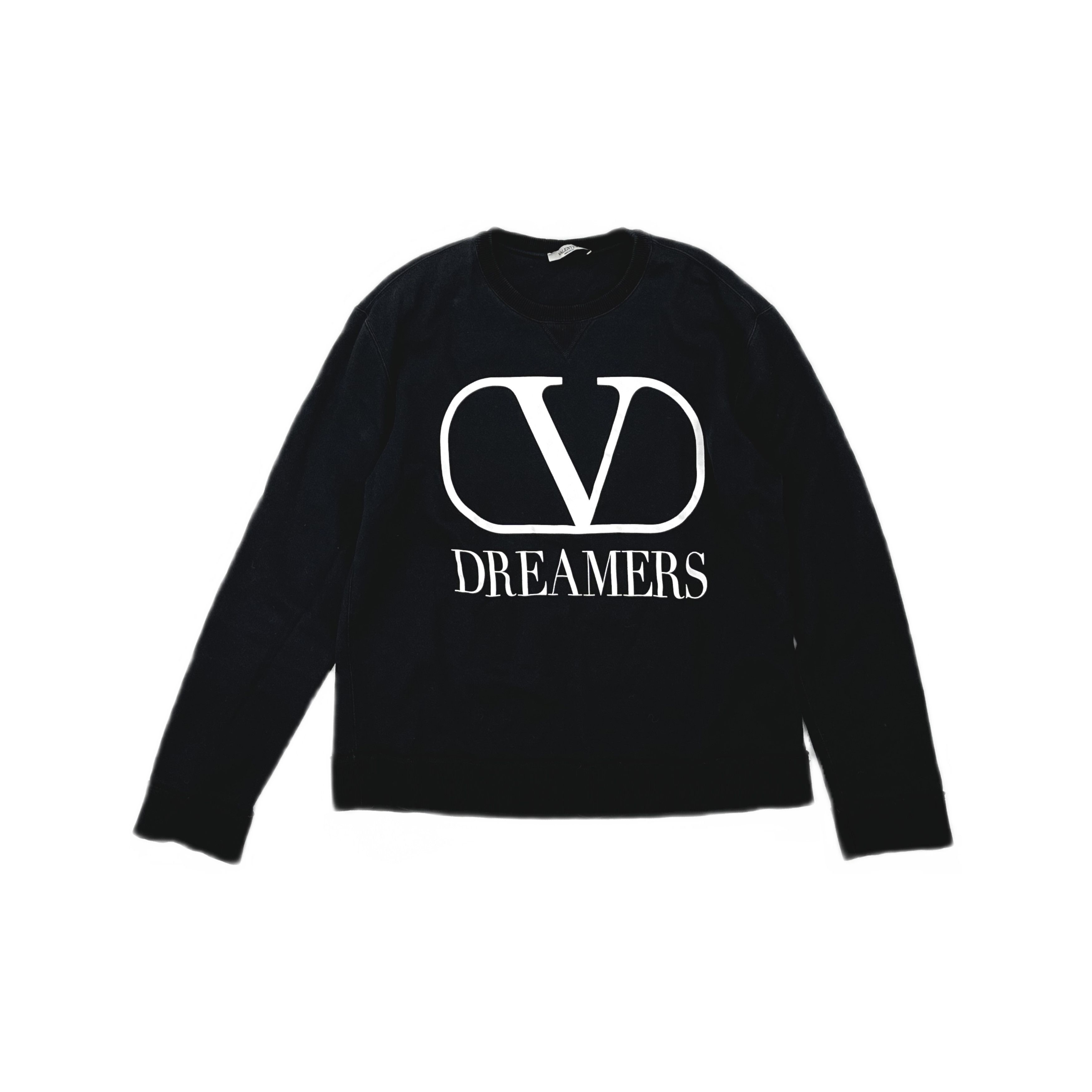 Valentino Valentino V Dreamers Logo Sweatshirt Black Size M Size US M / EU 48-50 / 2 - 1 Thumbnail
