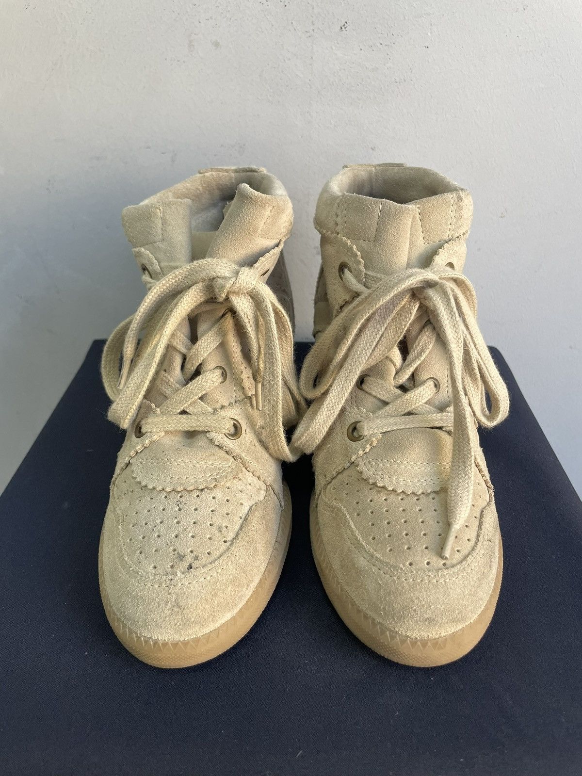 Isabel Marant Isabel Marant Style Sneakers Platform Suede Shoes y2k Size US 7 / IT 37 - 4 Thumbnail