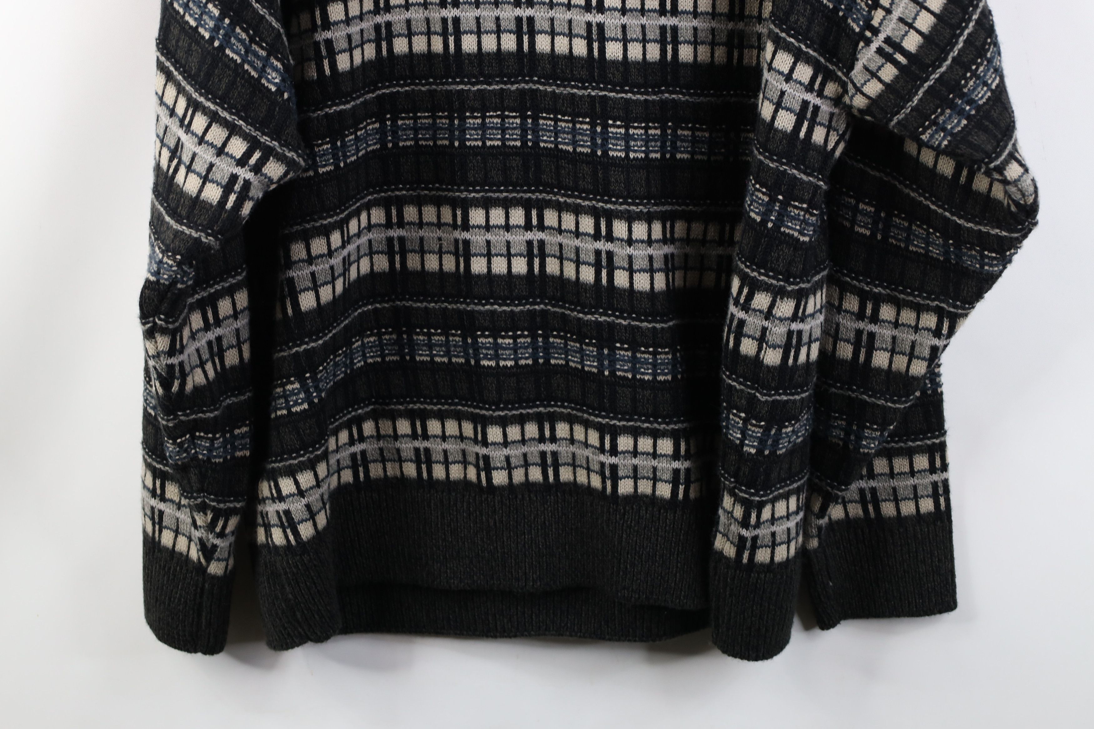 Vintage Vintage 90s Streetwear Knit Crewneck Sweater Earth Tone Size US XL / EU 56 / 4 - 9 Thumbnail