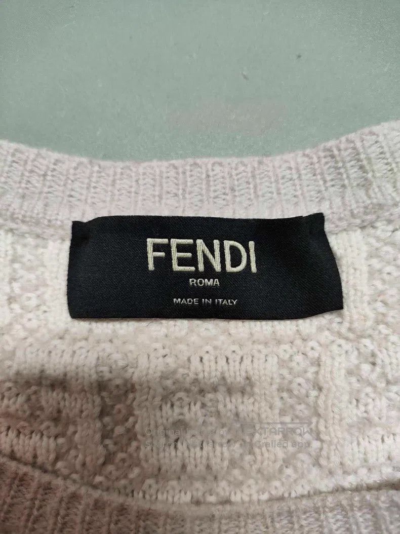 Fendi Fendi Light pink full print wool short-sleeve Size US S / EU 44-46 / 1 - 2 Thumbnail