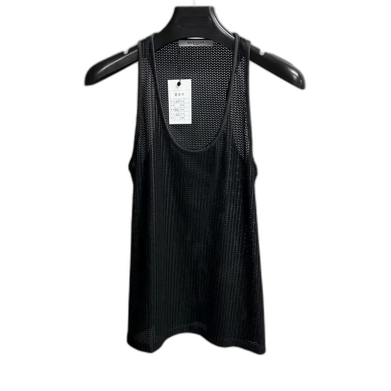 knee length dresses for ladies Givenchy 80s Lace Mesh Ruffle Cocktail Dress – Recess main image 0