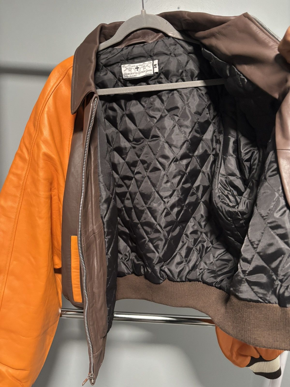 Vale Vale Forever Aubrey Bomber ‘Brown/Orange’ Size US M / EU 48-50 / 2 - 5 Thumbnail