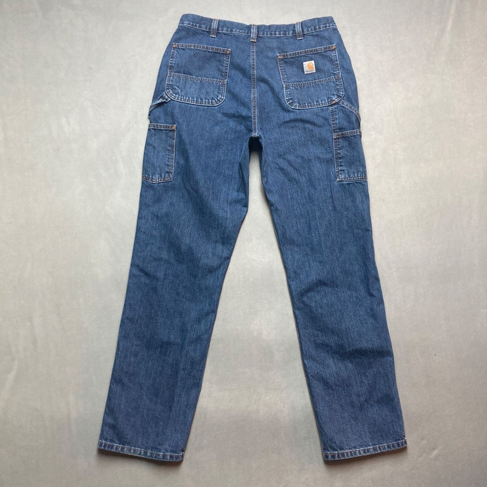 Carhartt Carhartt Double Knee Carpenter Jeans Mens 36x36 Loose Denim Size US 36 / EU 52 - 2 Thumbnail