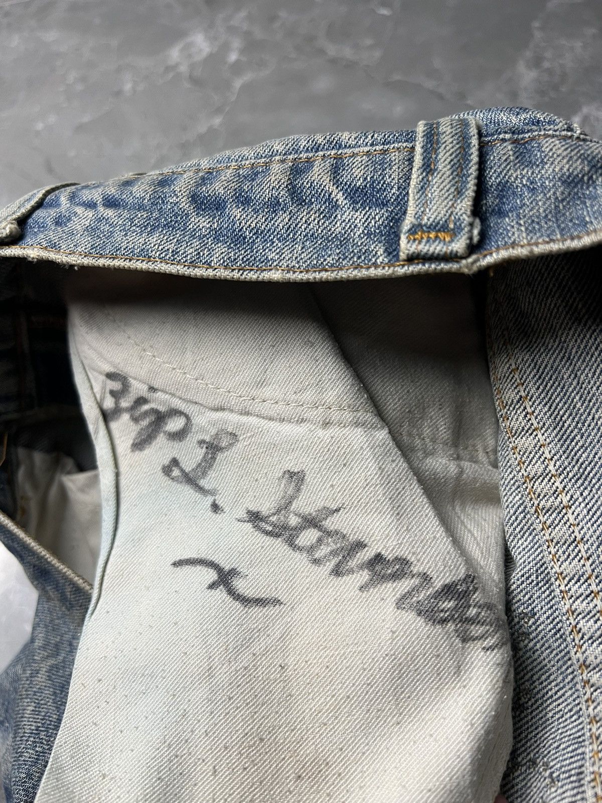 Levi's × Vintage Custom Levis Studded Cow Hair Pocket Size US 31 - 9 Thumbnail