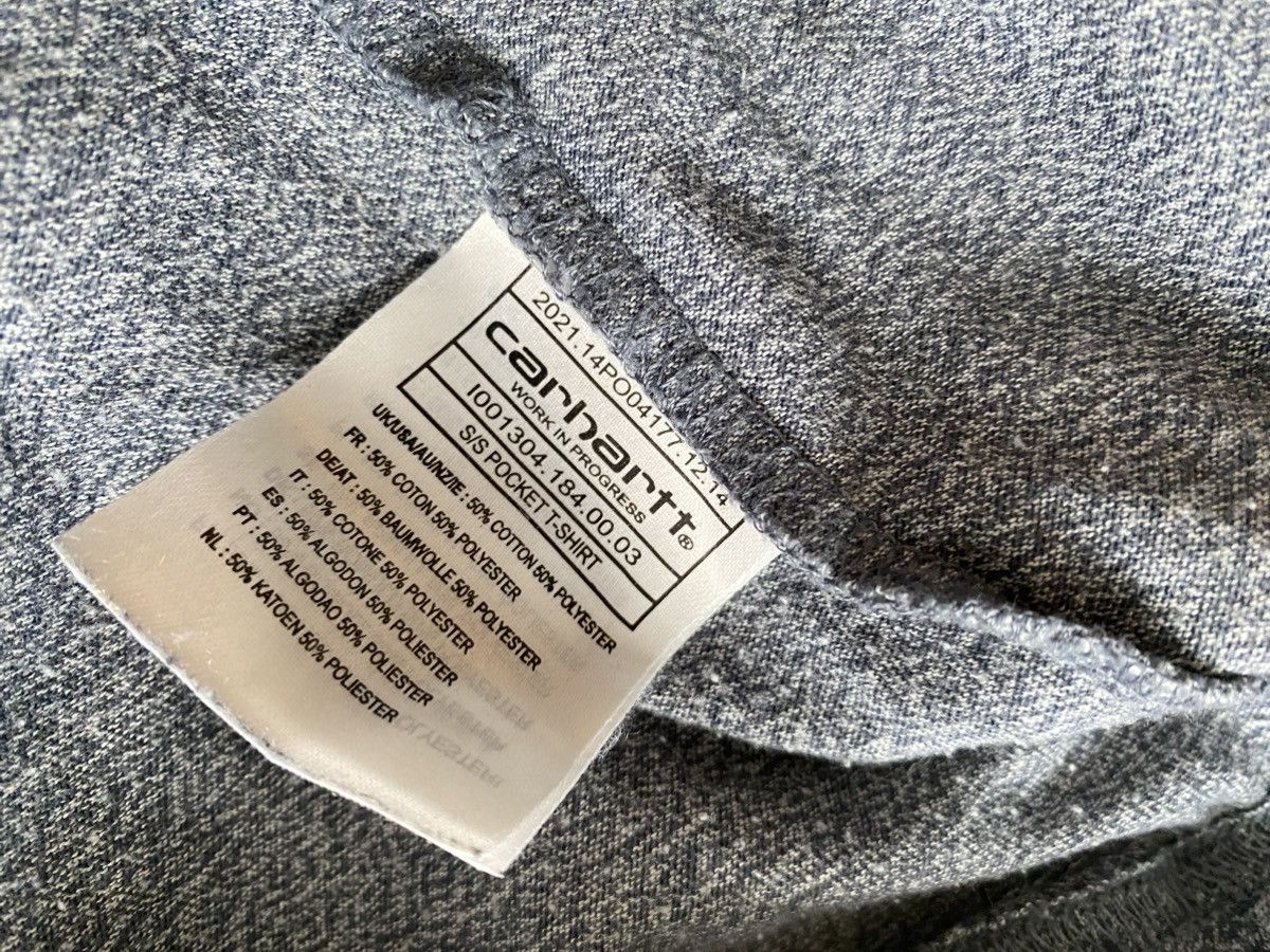 Carhartt Carhartt WIP SS Pocket Melange t-shirt vintage y2k Size US L / EU 52-54 / 3 - 5 Thumbnail