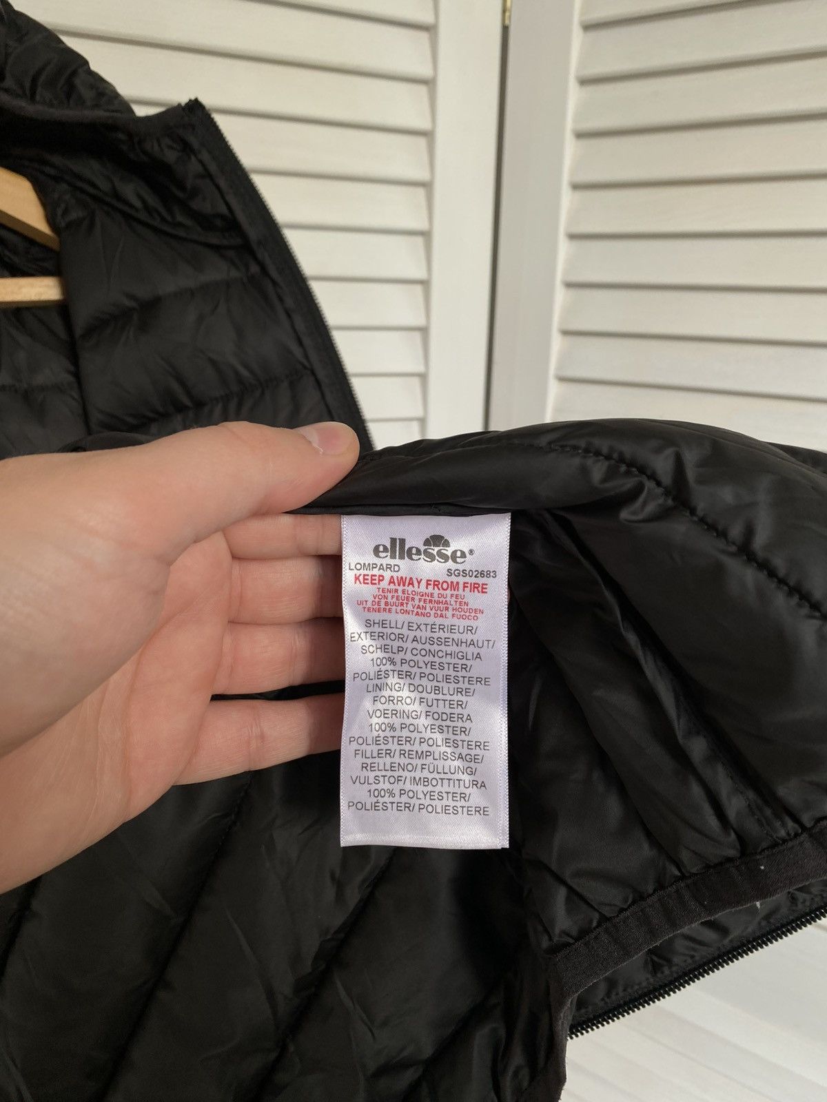 Ellesse Ellesse Lightweight Hooded Puffer Jacket Women’s Black SizeS Size S / US 4 / IT 40 - 7 Thumbnail
